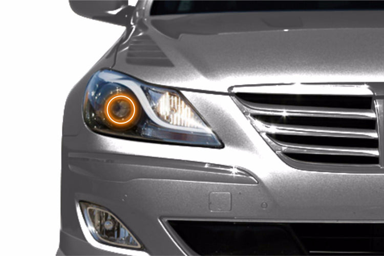 Hyundai Genesis Sedan (09-11): Profile Prism Fitted Halos (Kit)-EDC01174-1