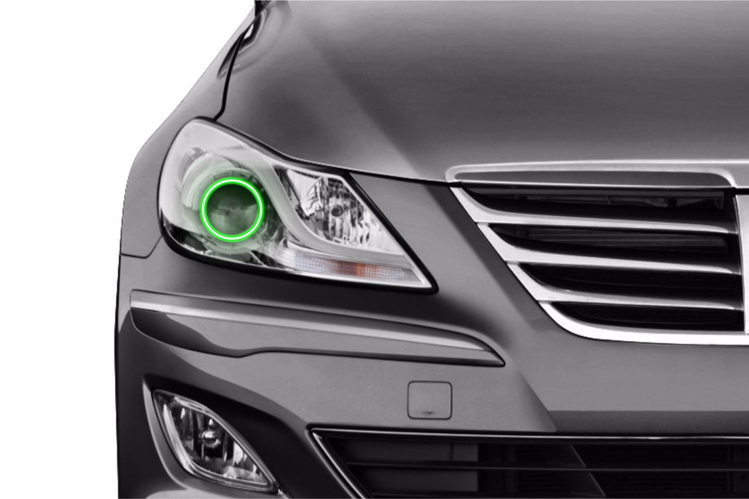 Hyundai Genesis Sedan (12-14): Profile Prism Fitted Halos (Kit)-EDC01176-1