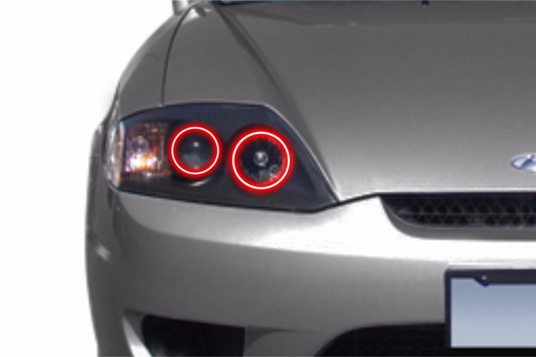 Hyundai Tiburon (03-06): Profile Prism Fitted Halos (Kit)-EDC01171-1