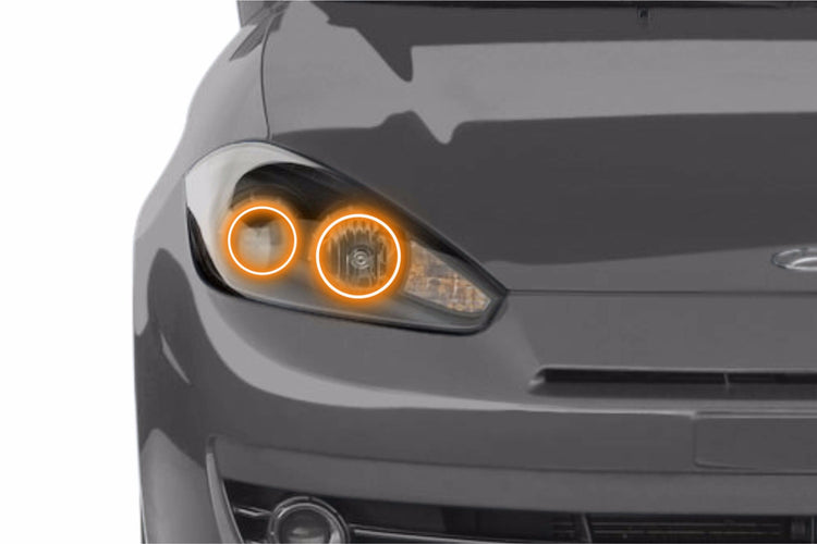 Hyundai Tiburon (07-08): Profile Prism Fitted Halos (Kit)-EDC01173-1