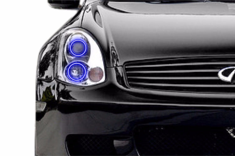 Infiniti G35 Coupe (03-05): Profile Prism Fitted Halos (Kit)-EDC01180-1