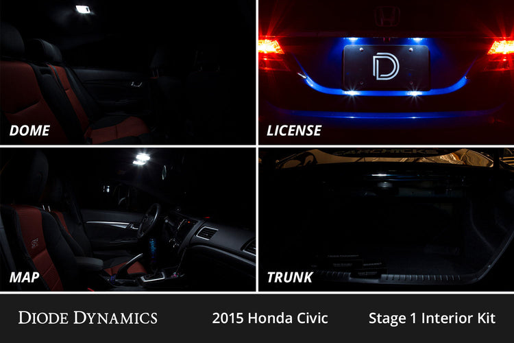 Interior LED Kit for 2012-2015 Honda Civic Si-3