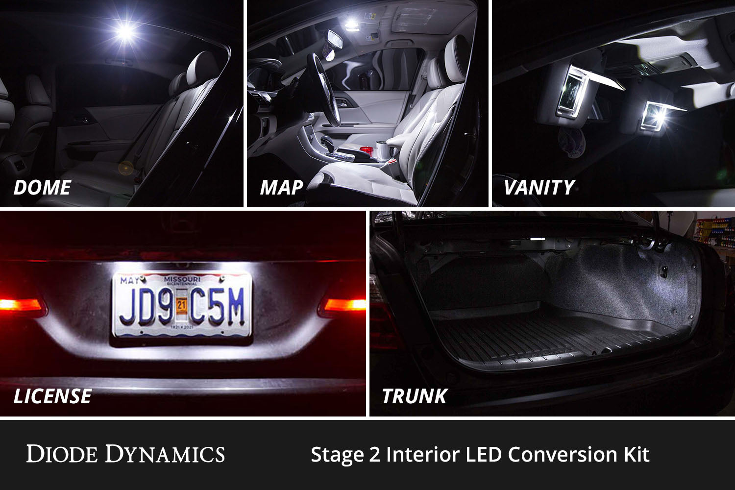 Interior LED Kit for 2012-2017 Toyota Camry-2