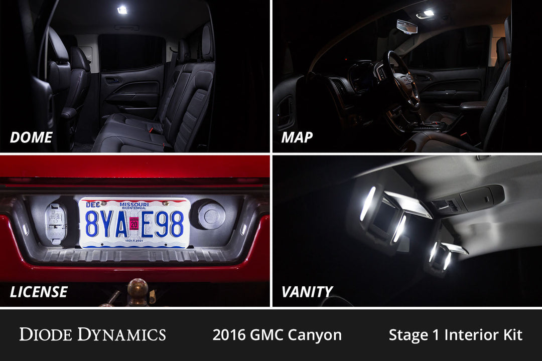 Interior LED Kit for 2015-2022 GMC Canyon-3