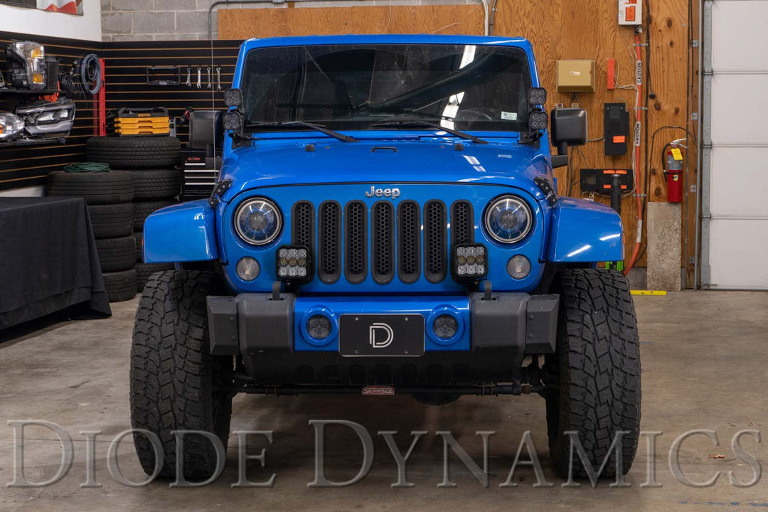 Jeep JK (2007-2018) SS5 CrossLink Bumper Lightbar Kit-4