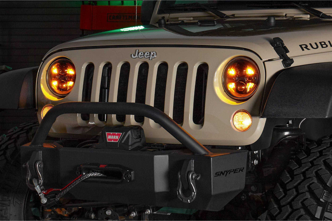 Jeep JK: Morimoto Sealed7 2.0 Headlights (Set)-LF516-10