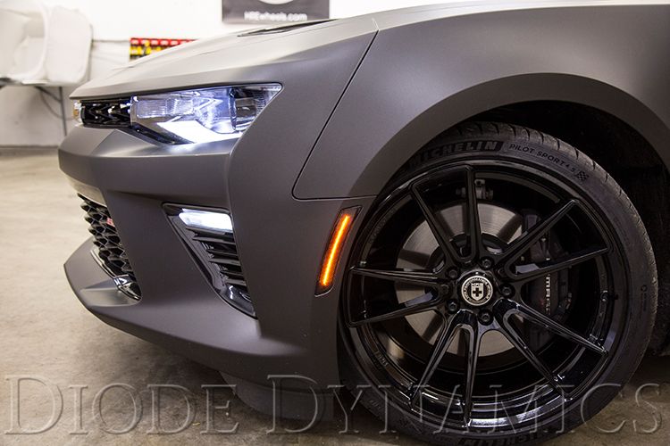 LED Sidemarkers for 2016+ Chevrolet Camaro (set) Diode Dynamics-2