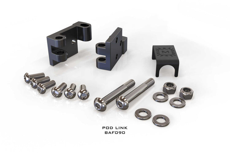 Links & Mounting Accessories: BangerBar Single Row (2Banger)-BAF090-6