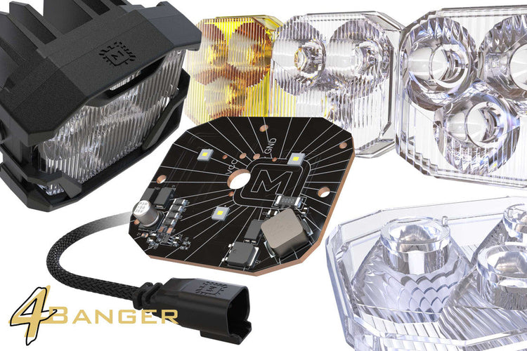 Morimoto 4Banger LED Pod (No Brackets)-15