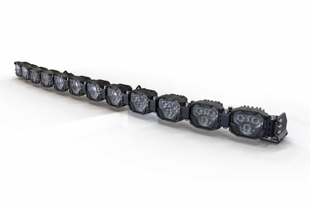 Morimoto Double-Row BangerBar Off-Road LED Light Bar: 12 Pods/ 48.5"-BAR-2ROW-025-1