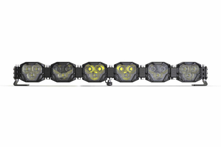 Morimoto Double-Row BangerBar Off-Road LED Light Bar: 6 Pods/ 24.5"-4