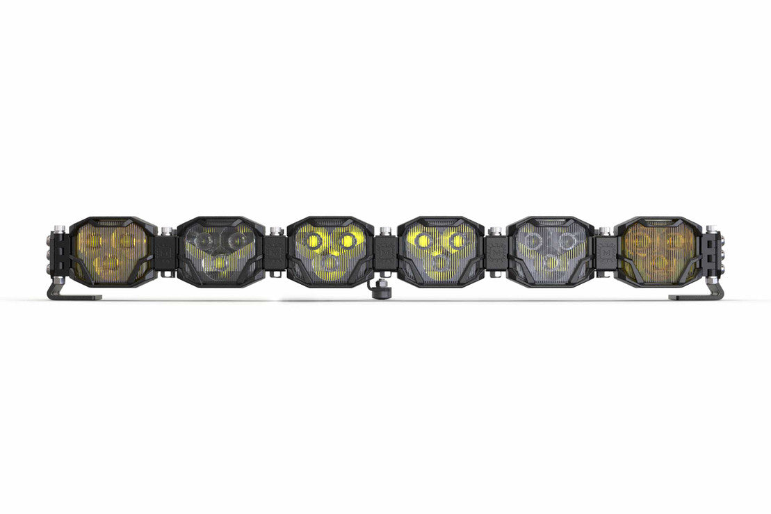 Morimoto Double-Row BangerBar Off-Road LED Light Bar: 6 Pods/ 24.5"-6