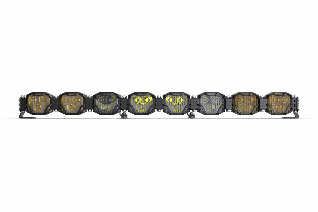 Morimoto Double-Row BangerBar Off-Road LED Light Bar: 8 Pods/ 32.5"-6