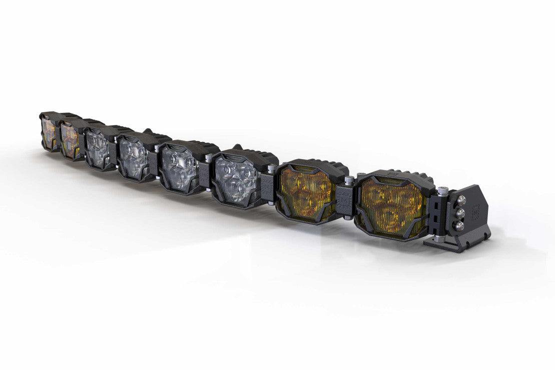 Morimoto Double-Row BangerBar Off-Road LED Light Bar: 8 Pods/ 32.5"-BAR-2ROW-015-3