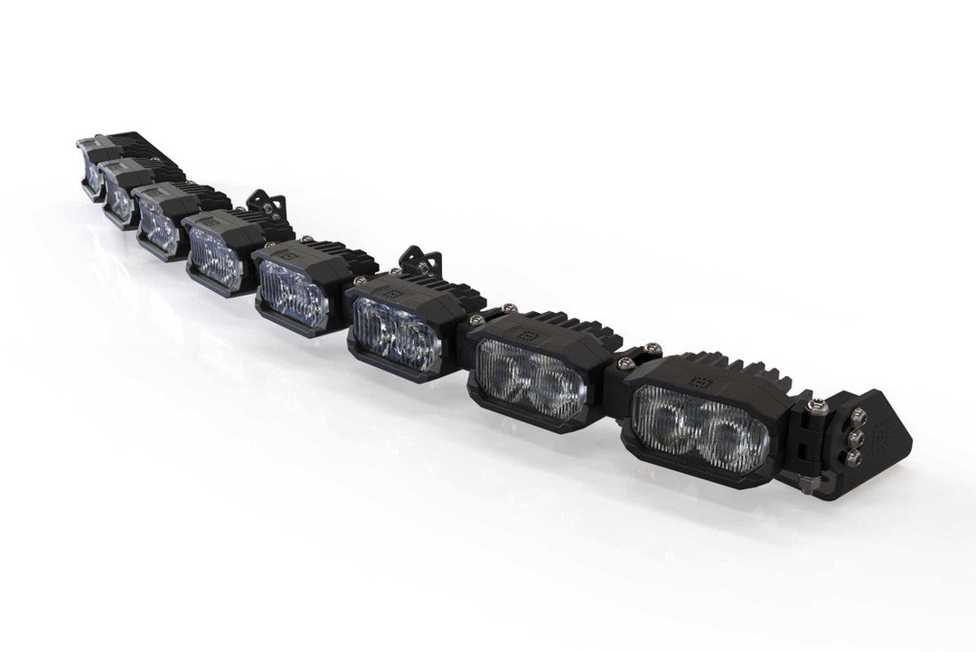 Morimoto Single-Row BangerBar Off-Road LED Light Bar: 8 Pod / 31.5"-4