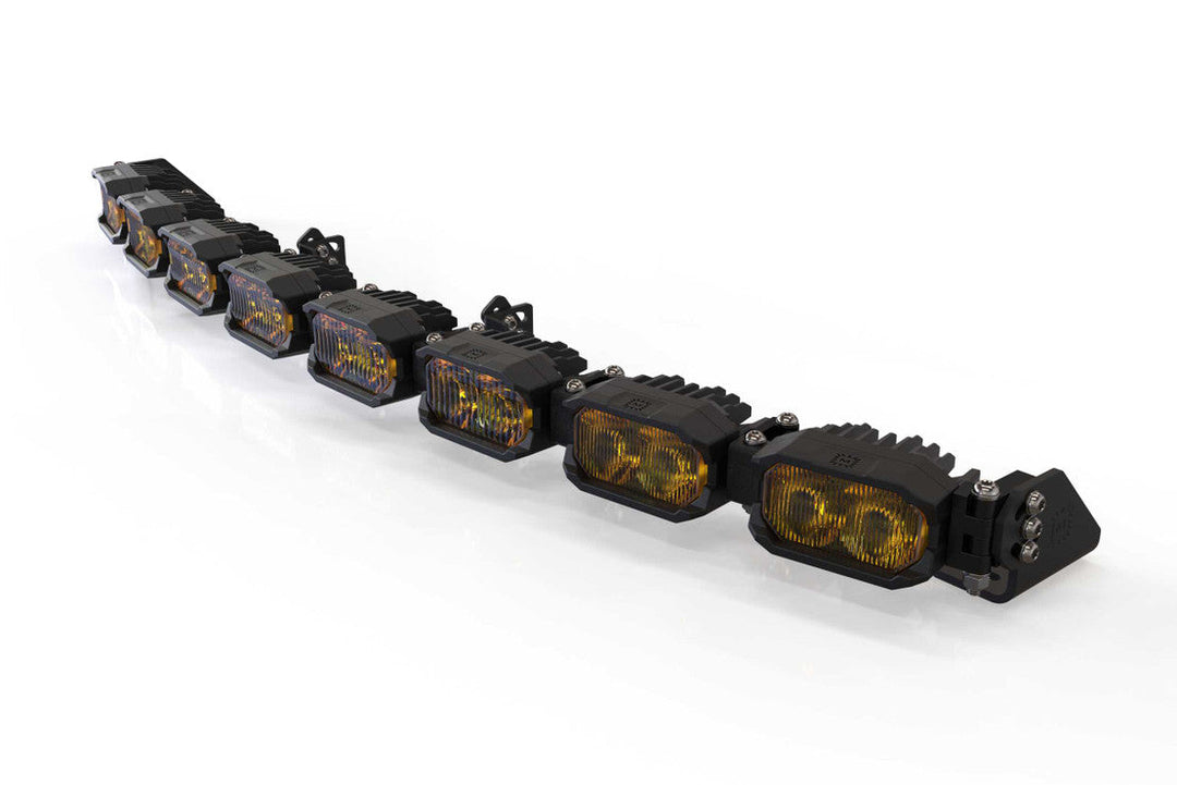 Morimoto Single-Row BangerBar Off-Road LED Light Bar: 8 Pod / 31.5"-6