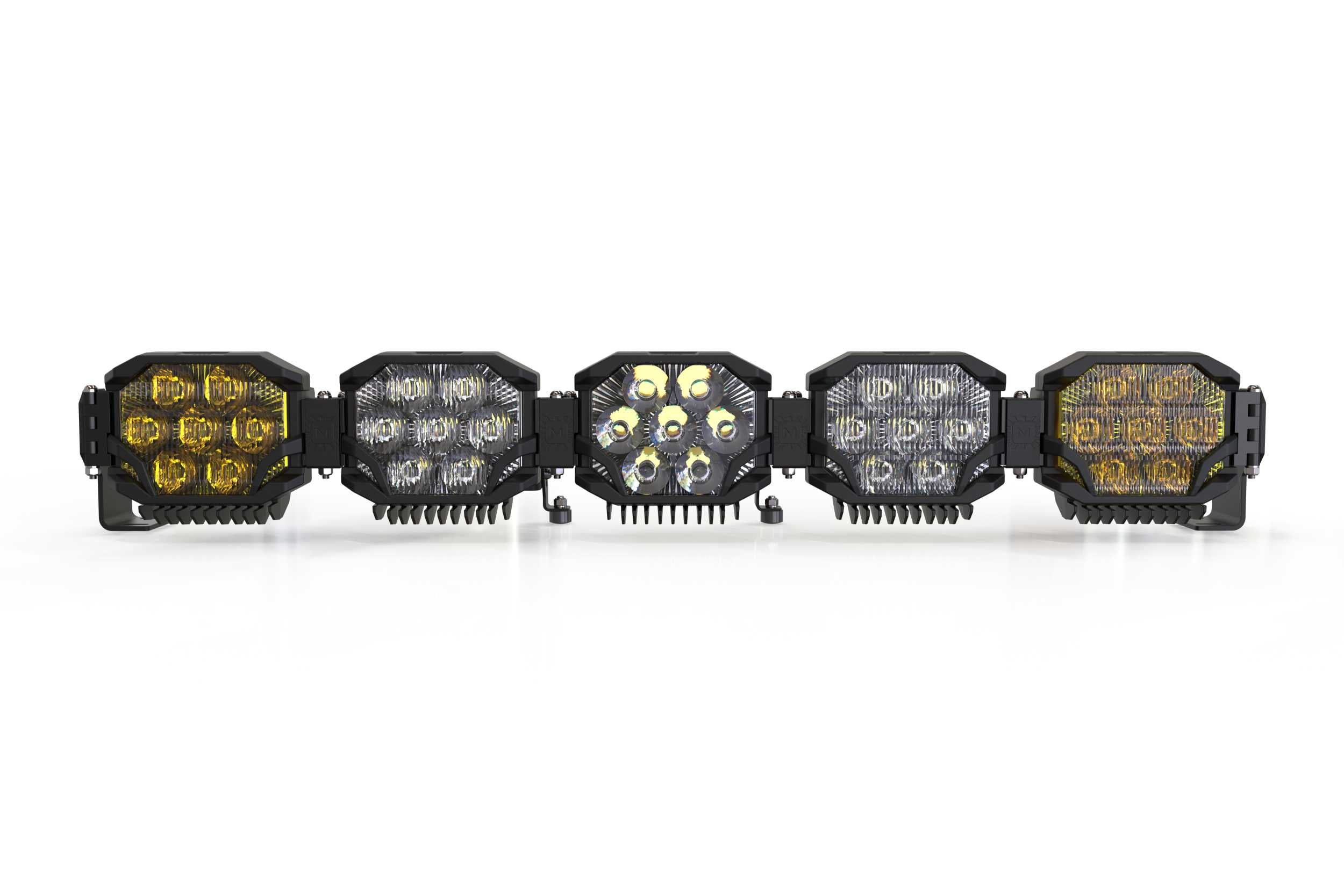 Morimoto Triple-Row BangerBar Off-Road LED Light Bar: 5 Pod / 36"-2