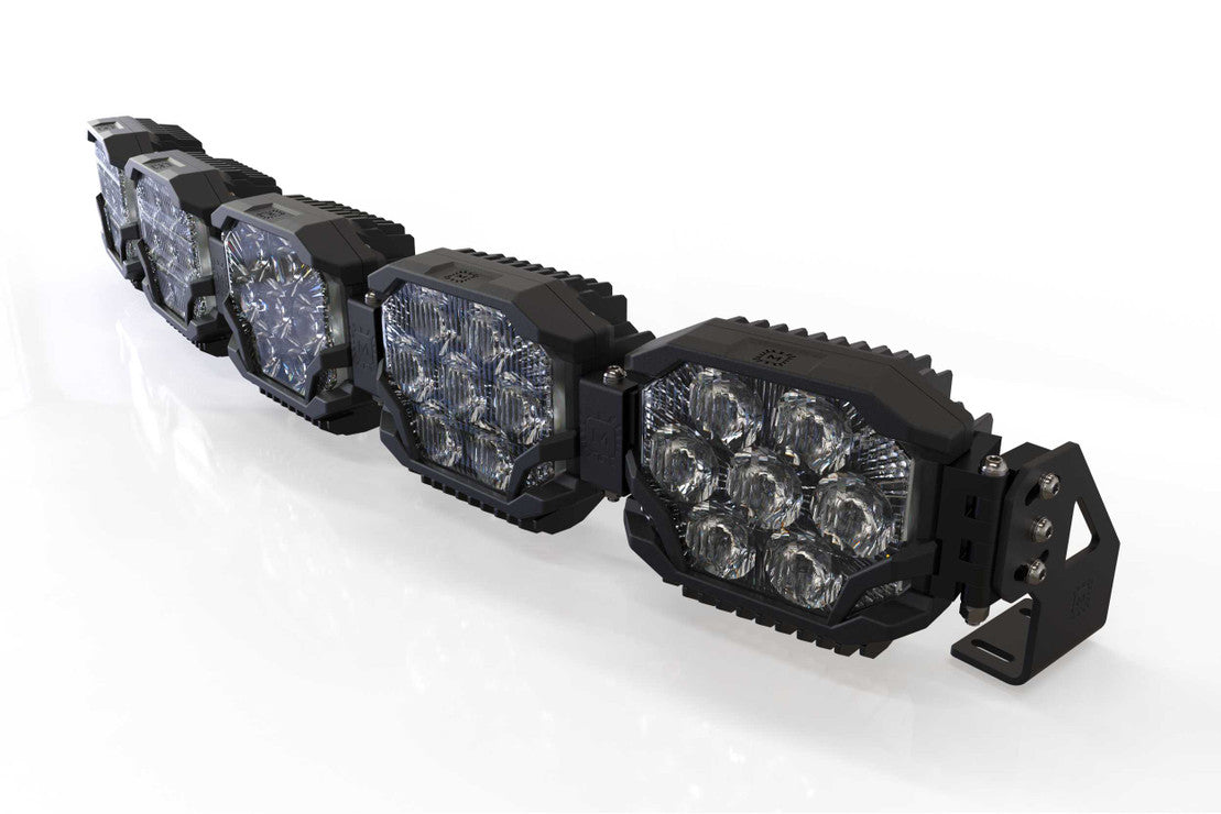 Morimoto Triple-Row BangerBar Off-Road LED Light Bar: 5 Pod / 36"-5