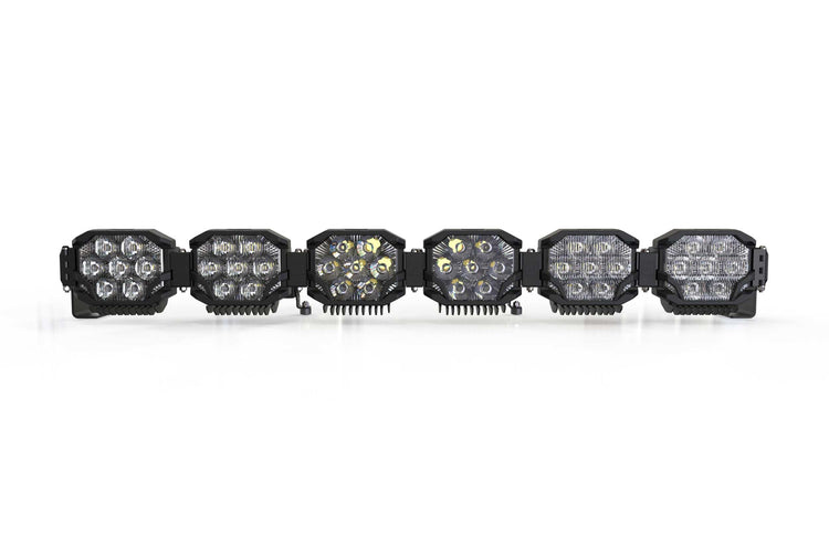 Morimoto Triple-Row BangerBar Off-Road LED Light Bar: 6 Pod / 43"-2