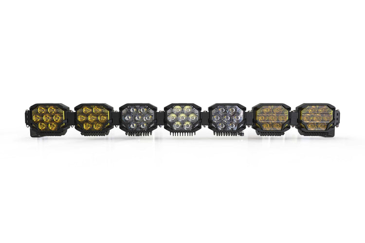 Morimoto Triple-Row BangerBar Off-Road LED Light Bar: 7 Pod / 50.5"-1