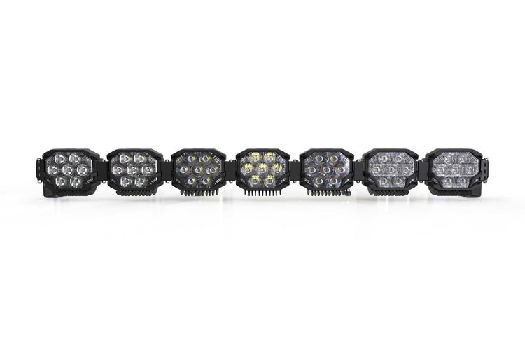 Morimoto Triple-Row BangerBar Off-Road LED Light Bar: 7 Pod / 50.5"-2