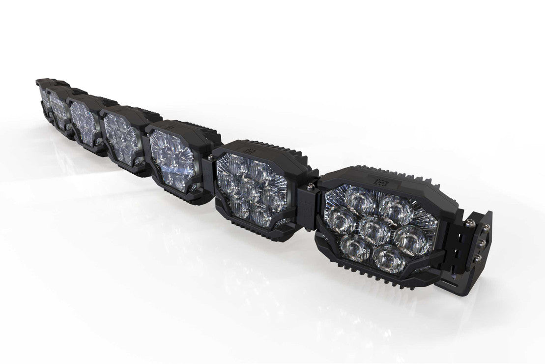 Morimoto Triple-Row BangerBar Off-Road LED Light Bar: 7 Pod / 50.5"-5