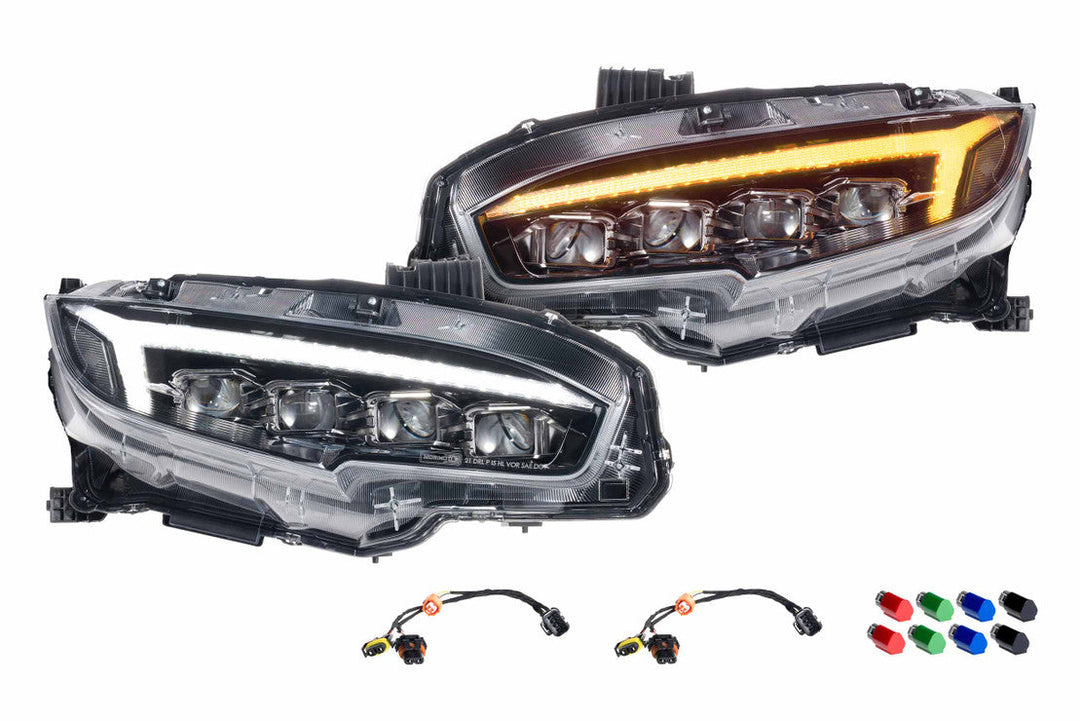 Morimoto XB LED Headlights: Honda Civic (16-21)(Gen II / Pair)-LF2-473-2