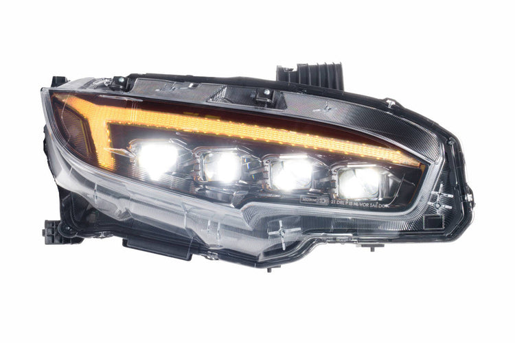 Morimoto XB LED Headlights: Honda Civic (16-21)(Gen II / Pair)-LF2-473-7