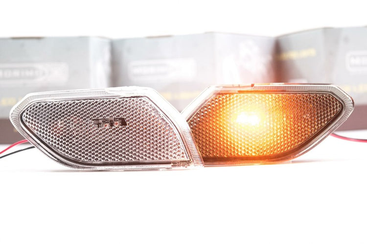 Morimoto XB LED Sidemakers: Jeep Wrangler JL (18+) (Pair / Smoked)-LF511-9