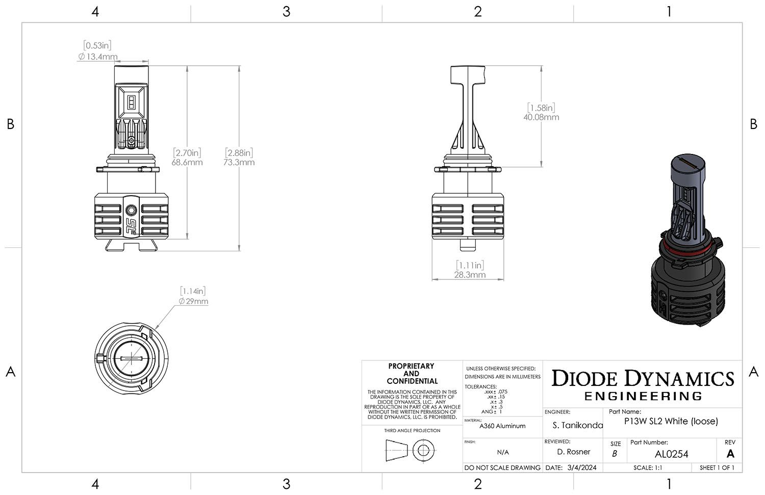 P13W SL2 LED Bulbs-7