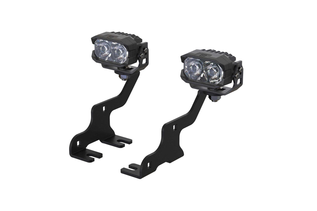 Raptor (10-14): Morimoto 2Banger LED Ditch Light System-1