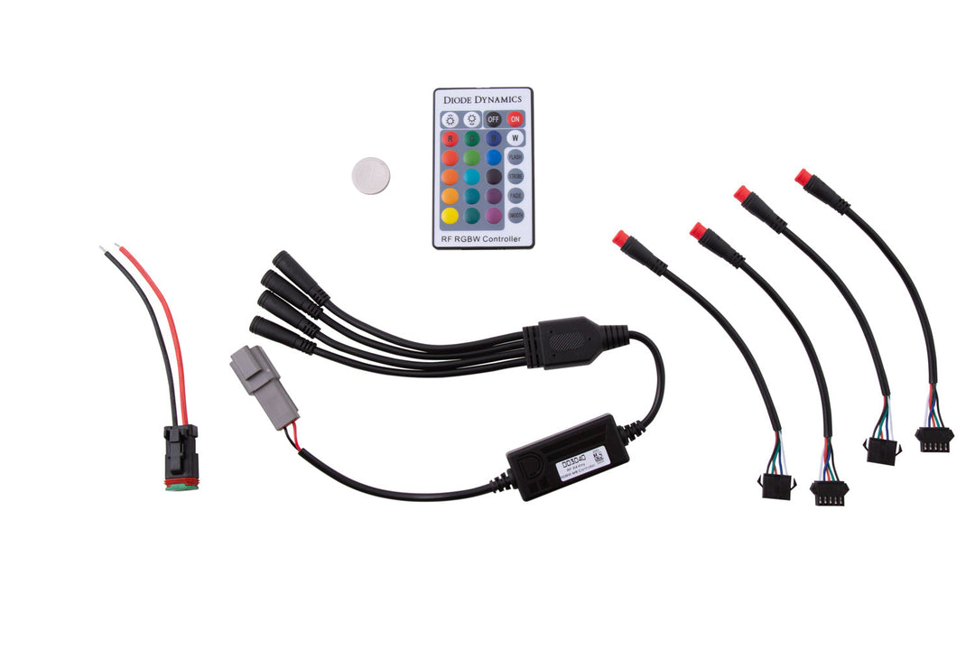 RGBW 24-Key M8 RF Controller Diode Dynamics-dd3040-1