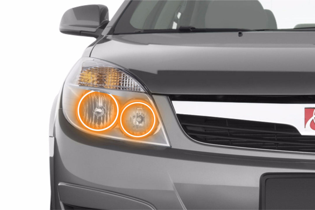 Saturn Aura (07-09): Profile Prism Fitted Halos (Kit)-EDC01256-1