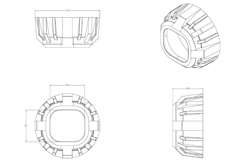 Square: Gatling Gun 2.0-S300-7