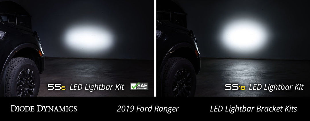 SS18 LED Lightbar Kit for 2019-2021 Ford Ranger Diode Dynamics-7