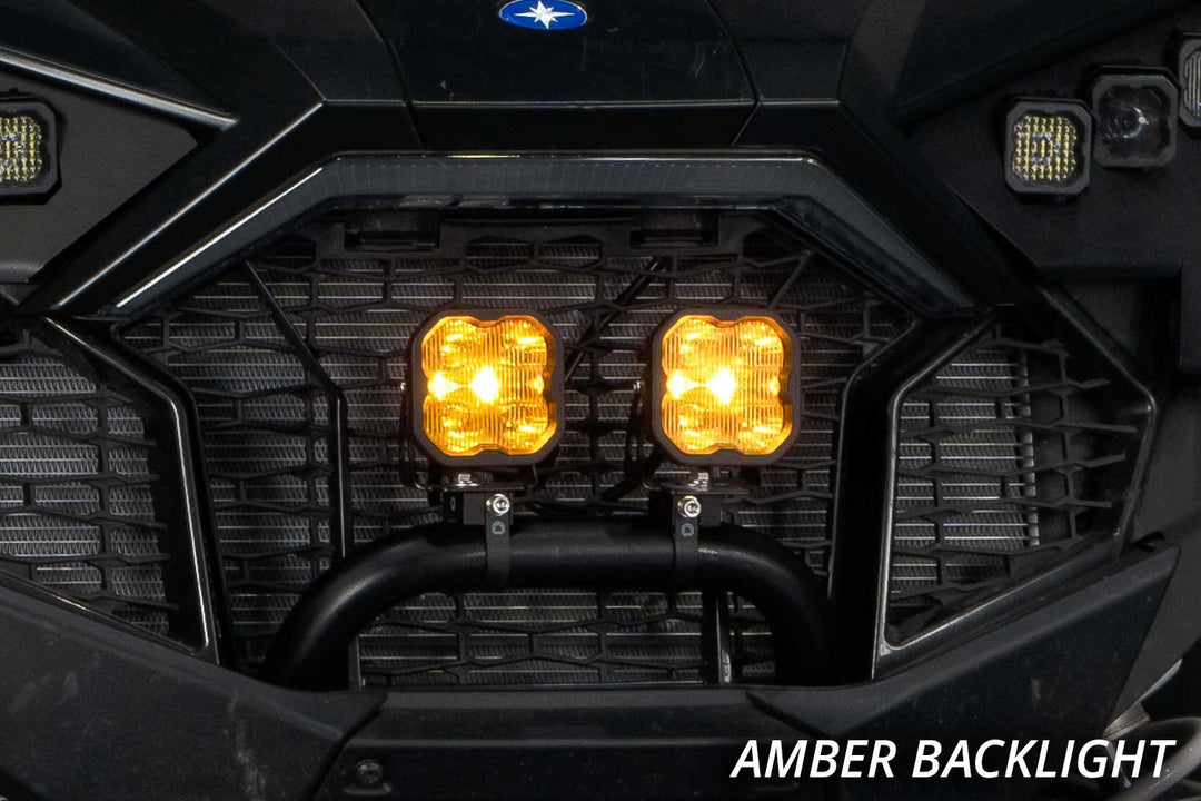 SS3 Bumper LED Pod Light Kit for 2020-2023 Polaris RZR Pro-5