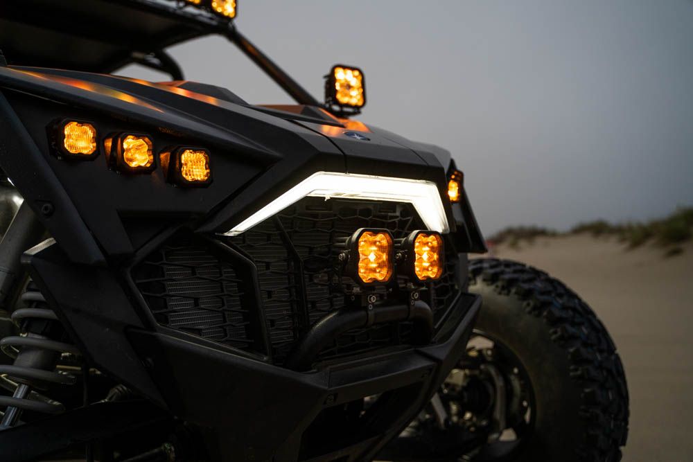 SS3 Bumper LED Pod Light Kit for 2020-2023 Polaris RZR Pro-6