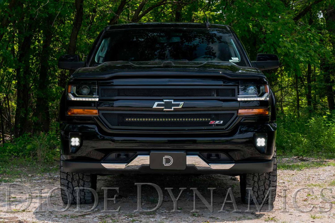 SS3 LED Fog Light Kit for 2016-2018 Chevrolet Silverado 1500 Diode Dynamics-1