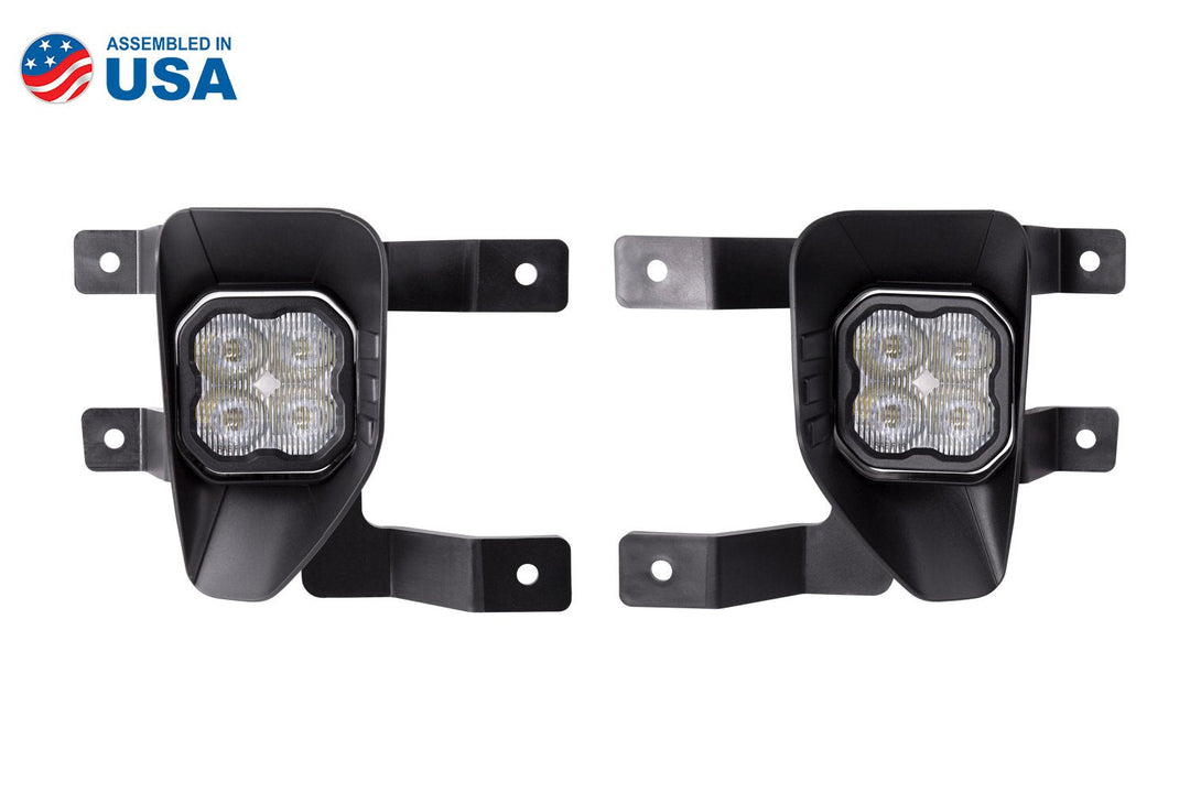 SS3 LED Fog Light Kit for 2016-2018 Chevrolet Silverado 1500 Diode Dynamics-4