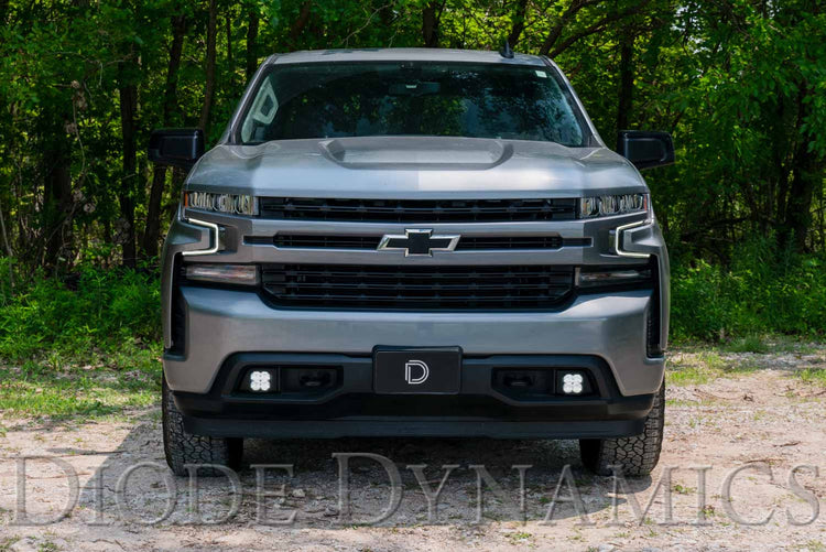 SS3 LED Fog Light Kit for 2019-2021 Chevrolet Silverado 1500 Diode Dynamics-1