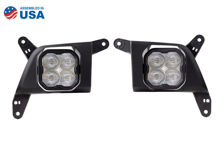 SS3 LED Fog Light Kit for 2020-2023 Chevrolet Silverado HD 2500/3500 Diode Dynamics-2