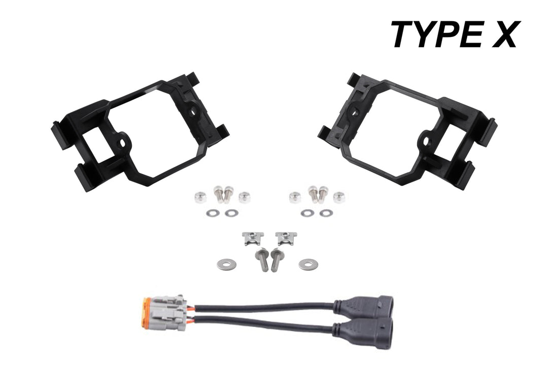 SS3 Type X Fog Light Mounting Kit Diode Dynamics-dd6380p-1