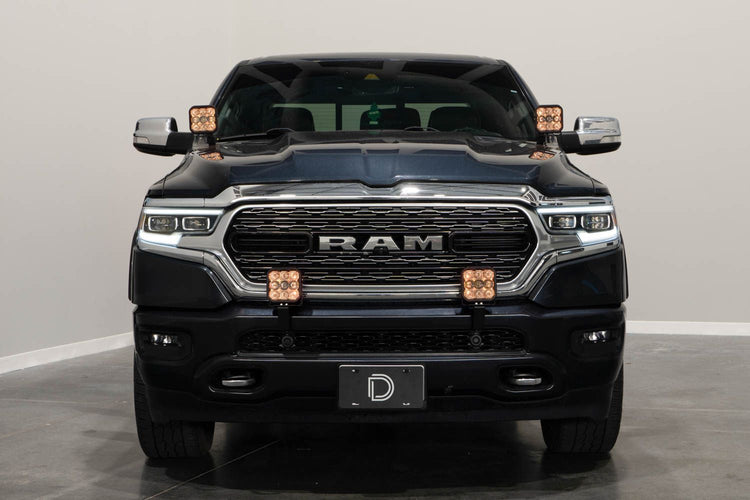 SS5 Bumper LED Pod Light Kit for 2019+ Ram 1500-2