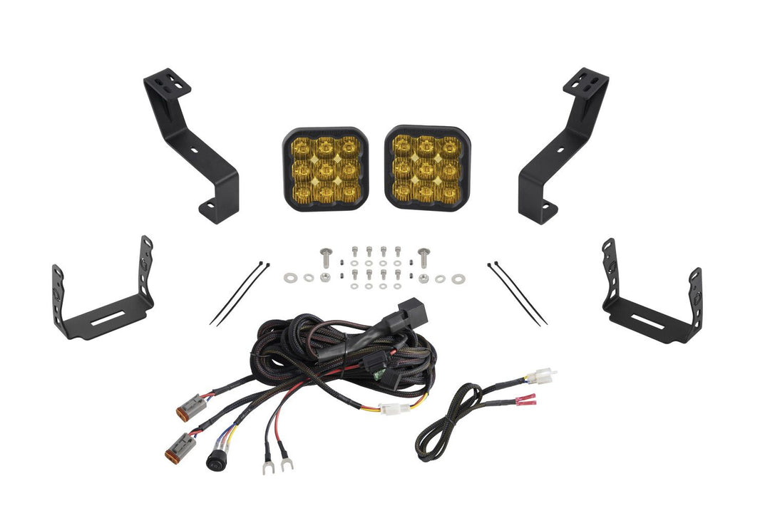 SS5 Bumper LED Pod Light Kit for 2019+ Ram 1500-DD7618-7