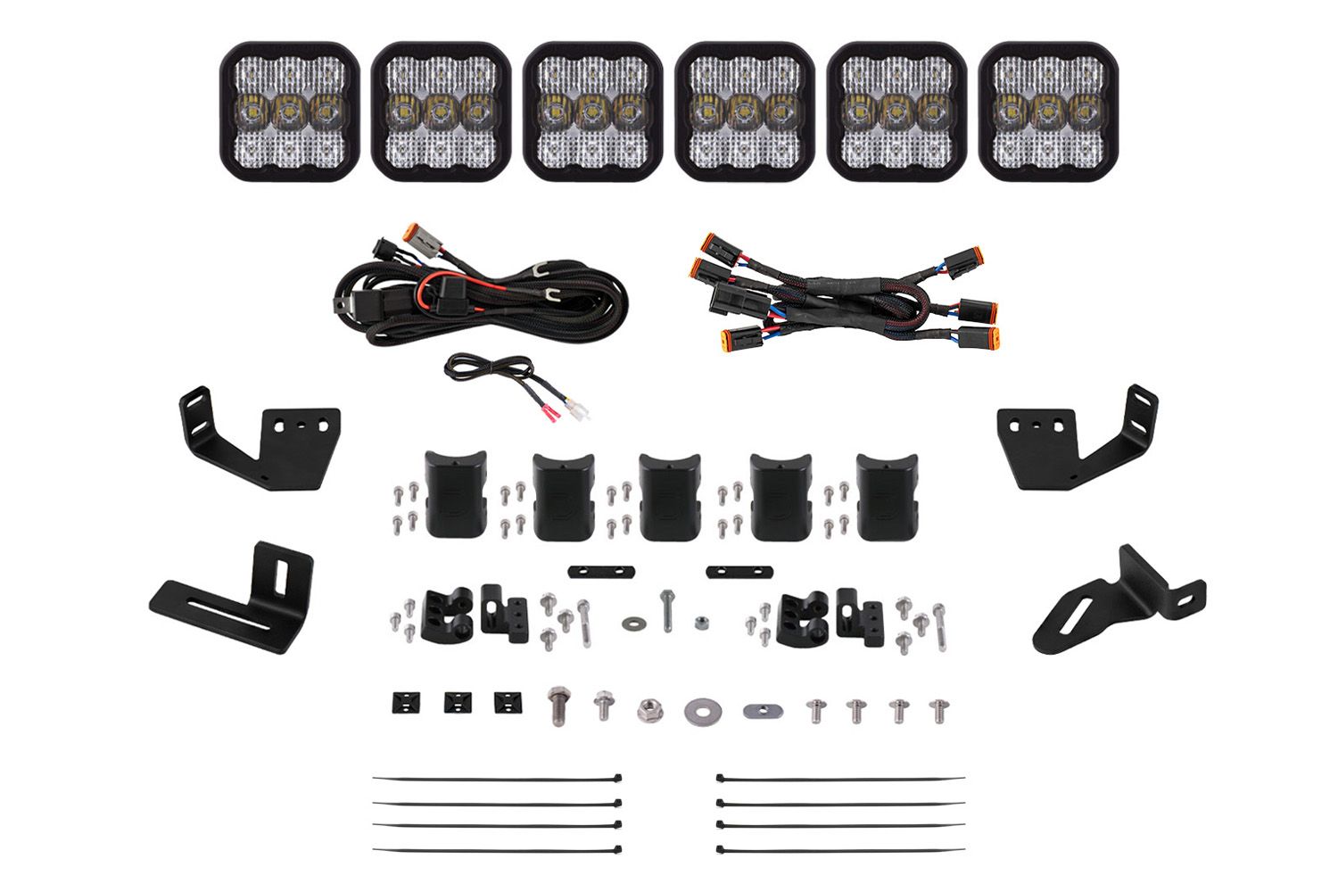 SS5 CrossLink Lightbar Kit for Prinsu/Sherpa Roof Racks-4