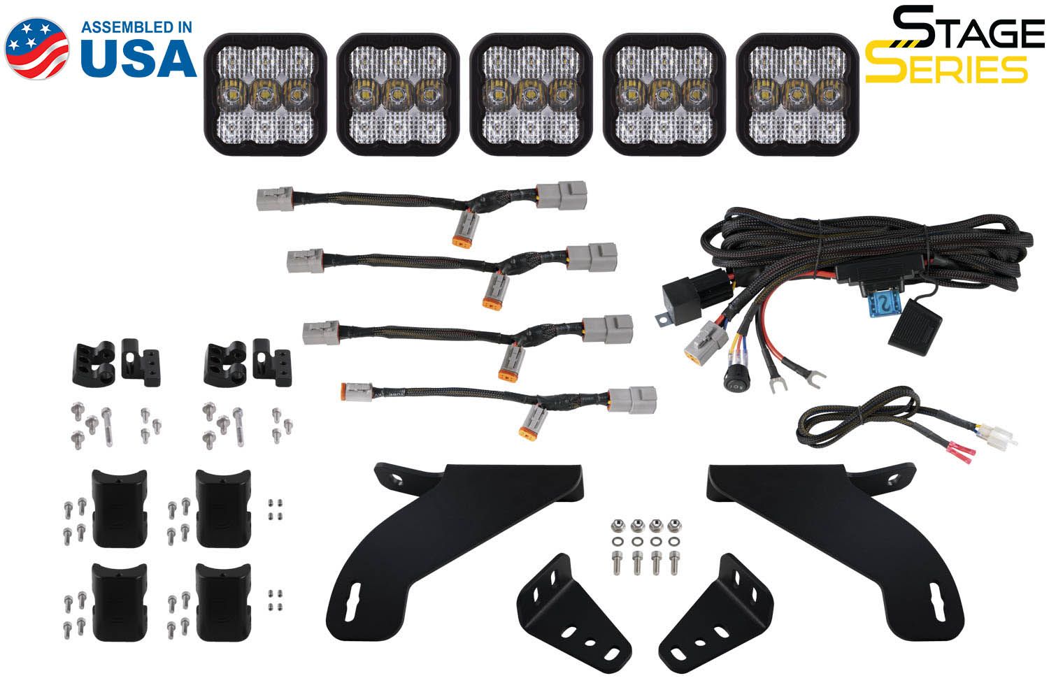 SS5 Grille CrossLink Lightbar Kit for 2021-2022 Ford F-150-DD7317-6