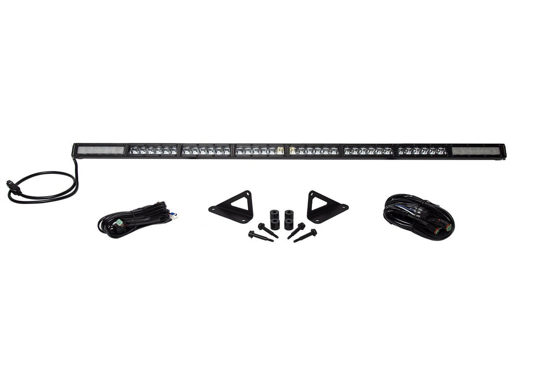 SS50 Hood LED Light Bar Kit for 2018+ Jeep JL Wrangler/Gladiator-dd6106-2