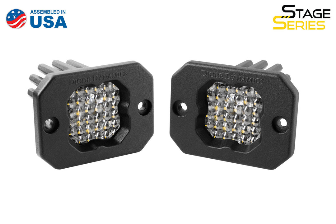 SSC1 Stage Series C1 LED Pod White Flush (Pair)-dd6469p-2