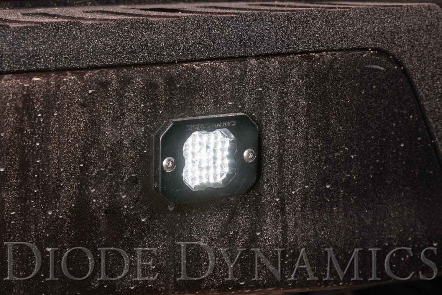 SSC1 Stage Series C1 LED Pod White (SAE Fog) Flush-5