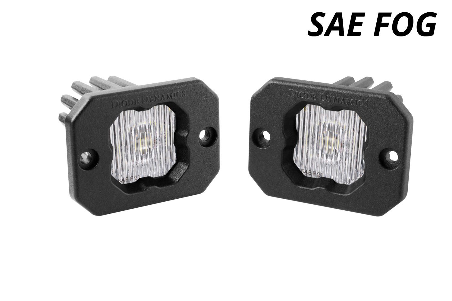 SSC1 Stage Series C1 LED Pod White (SAE Fog) Flush-dd6849p-2